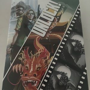 Unlock Secret Adventures Game by Space Cowboys, unopened!